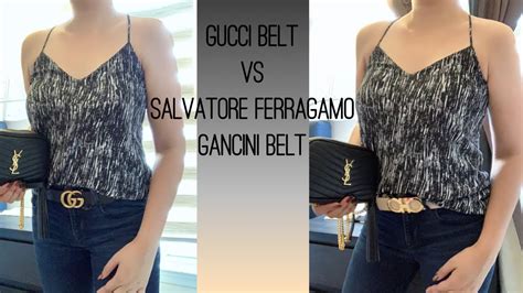 salvatore ferragamo vs gucci belt|ferragamo vs gucci.